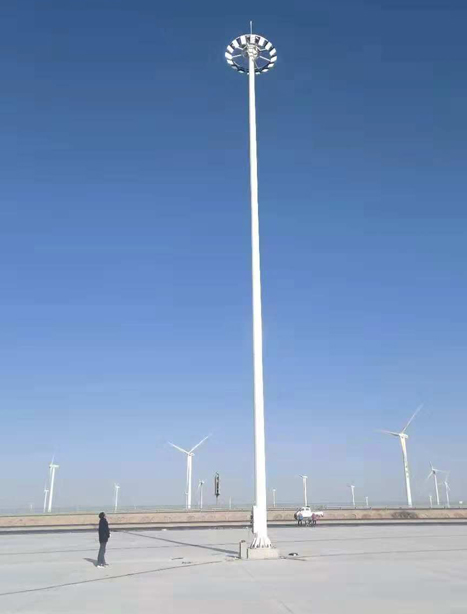 瓜州高速路服务区玉树高杆灯项目